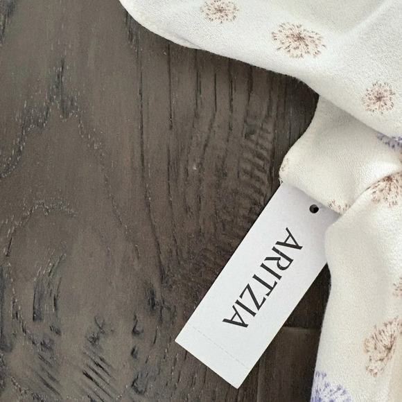 Azitzia Sunday Best Ruffle Wrap Puff Sleeve Mini Tie Waist Floral Dress Women - Picture 4 of 8